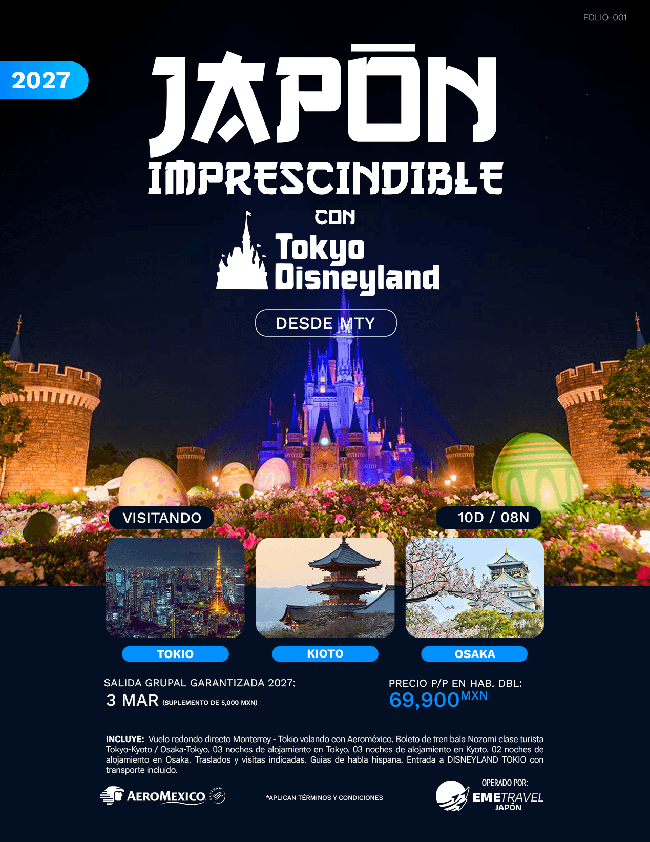 Japón Imprescindible con Tokyo Disneyland