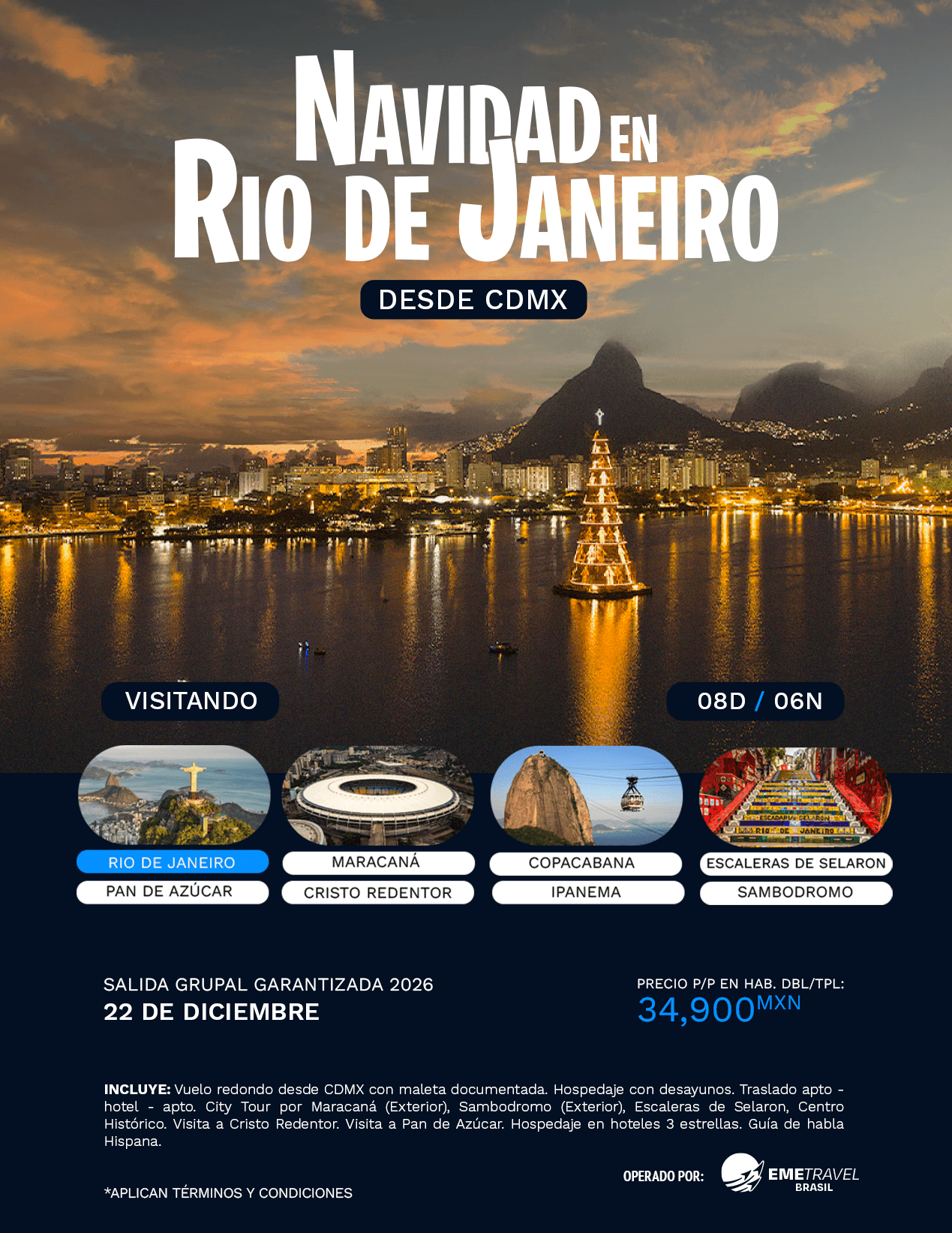 Navidad en Río de Janeiro