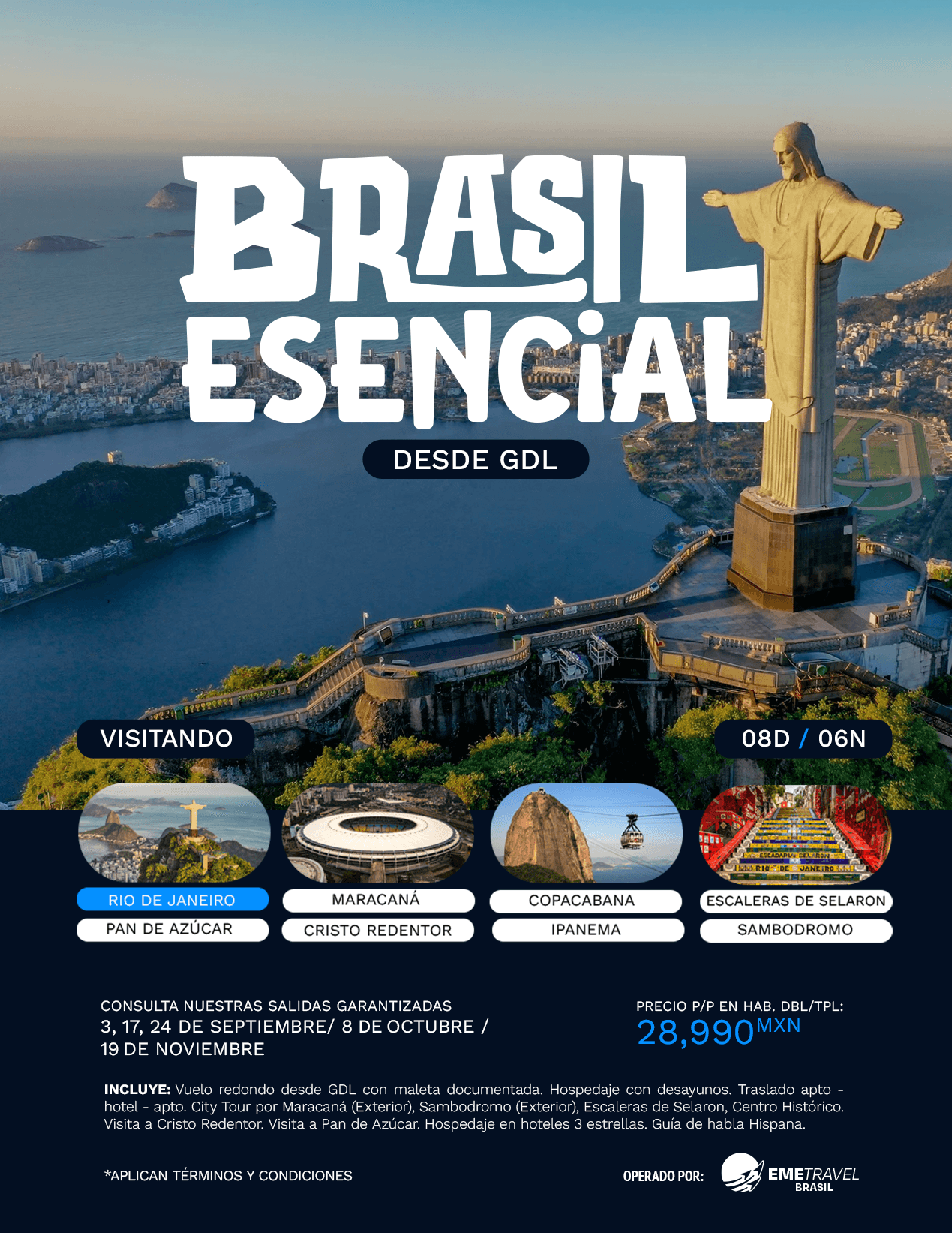 Brasil Esencial desde Guadalajara