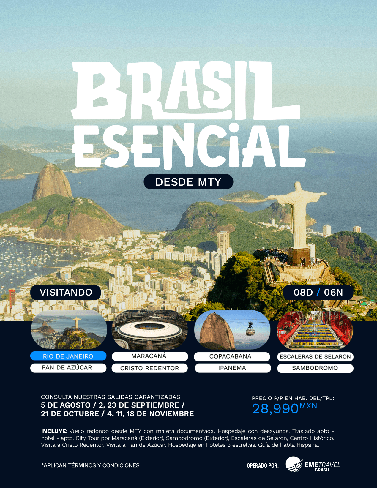 Brasil Esencial desde Monterrey