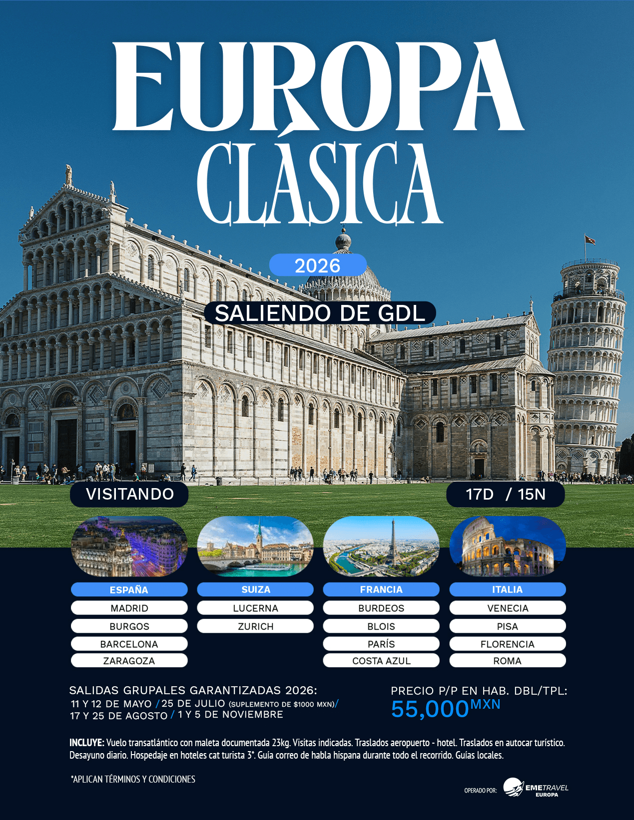 Europa Clásica desde Guadalajara