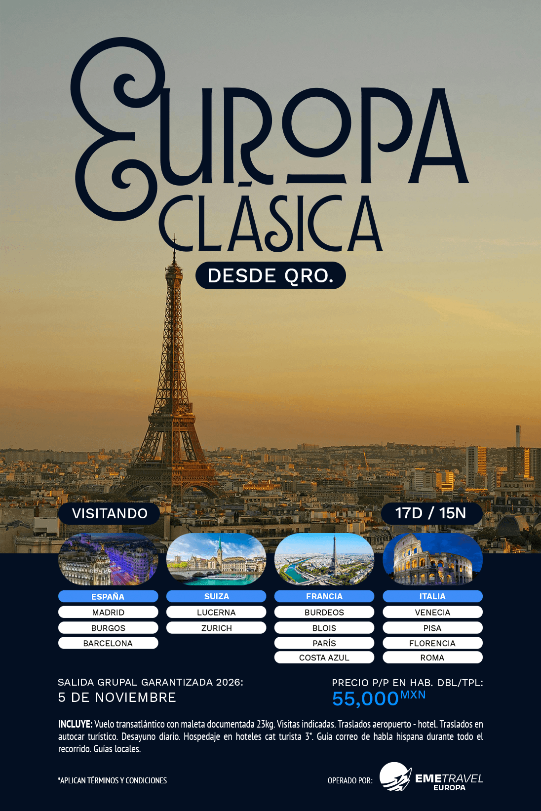 Europa Clásica desde Querétaro